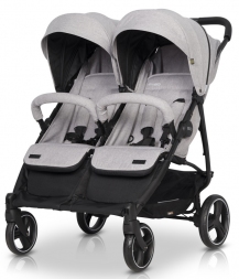 EasyGo wózek bliźniaczy dla dziecka Domino Pearl
