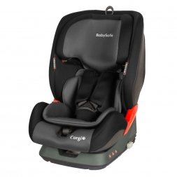 BabySafe fotelik samochodowy 9-36 kg Corgi isofix Czarno - Szary