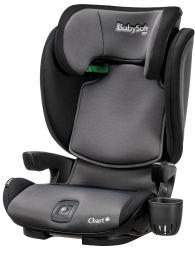 BabySafe fotelik samochodowy 15-36 kg Chart i-Size czarno-szary