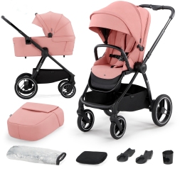 Kinderkraft Nea wózek wielofunkcyjny 2w1 Ash Pink